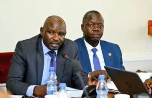 Some of Auditor General  officials at work.